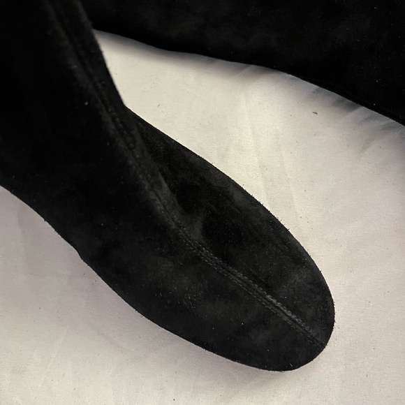 Aeyde ARIANA Black Suede KNEE HIGH Heeled Boots EU 39/ 9 $725 - Picture 10 of 15
